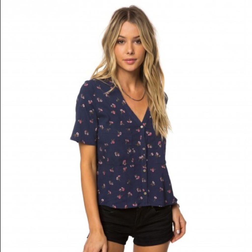 MAKE OFFERS💛 O’Neill Floral Button Up